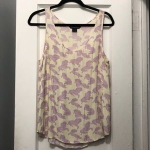 French Connection Unicorn Tank, Size 10